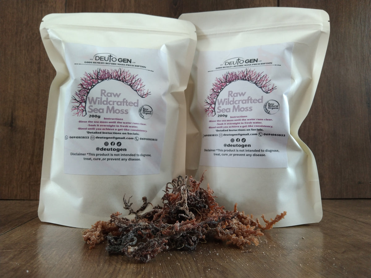 Raw Wildcrafted Sea Moss - 200g